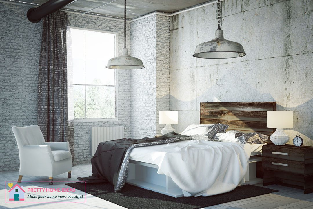 industrial bedroom