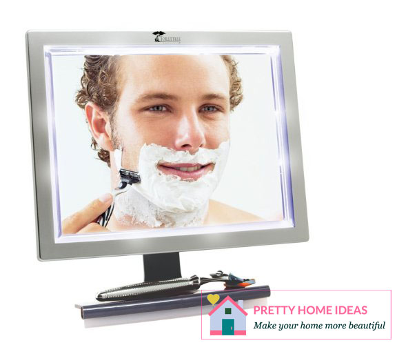 ToiletTree Deluxe LED Fogless Shower Mirror